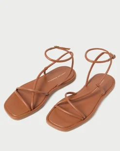 Loeffler Randall Noor Leather Flat Sandal| Flat Sandals