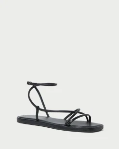 Loeffler Randall Noor Leather Flat Sandal| Flat Sandals