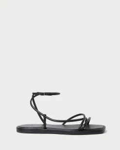 Loeffler Randall Noor Leather Flat Sandal| Flat Sandals