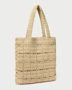 Loeffler Randall Orion Raffia Tote| Casual Staples|Vacation Shop