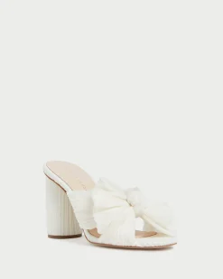 Loeffler Randall Penny Pleated Bow Heel| FOR THE BRIDE|Event Essentials