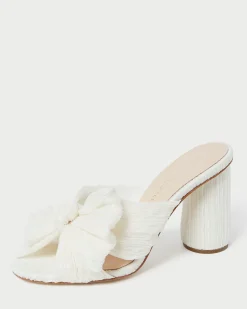 Loeffler Randall Penny Pleated Bow Heel| FOR THE BRIDE|Event Essentials