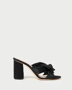 Loeffler Randall Penny Pleated Bow Heel| SOMETHING BLUE