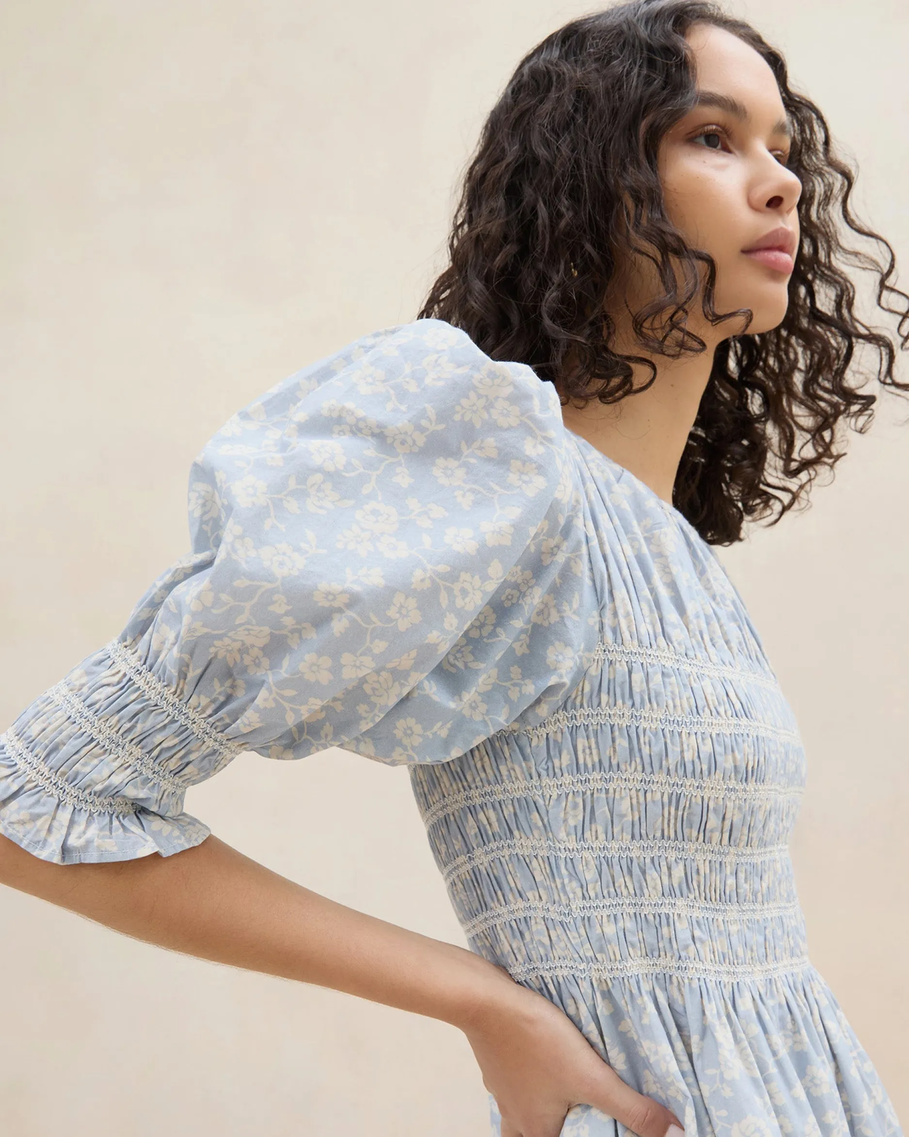 Loeffler Randall Quinn Pink Floral Cinched Dress| Casual Staples|Event Essentials