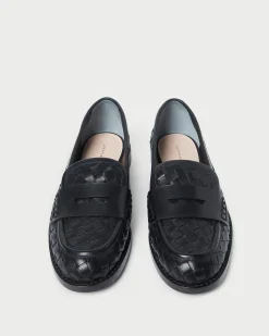 Loeffler Randall Rachel Raffia Loafer| Casual Staples|Flats & Loafers