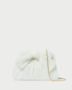 Loeffler Randall Rayne Bow Clutch| SOMETHING BLUE|FOR THE BRIDE