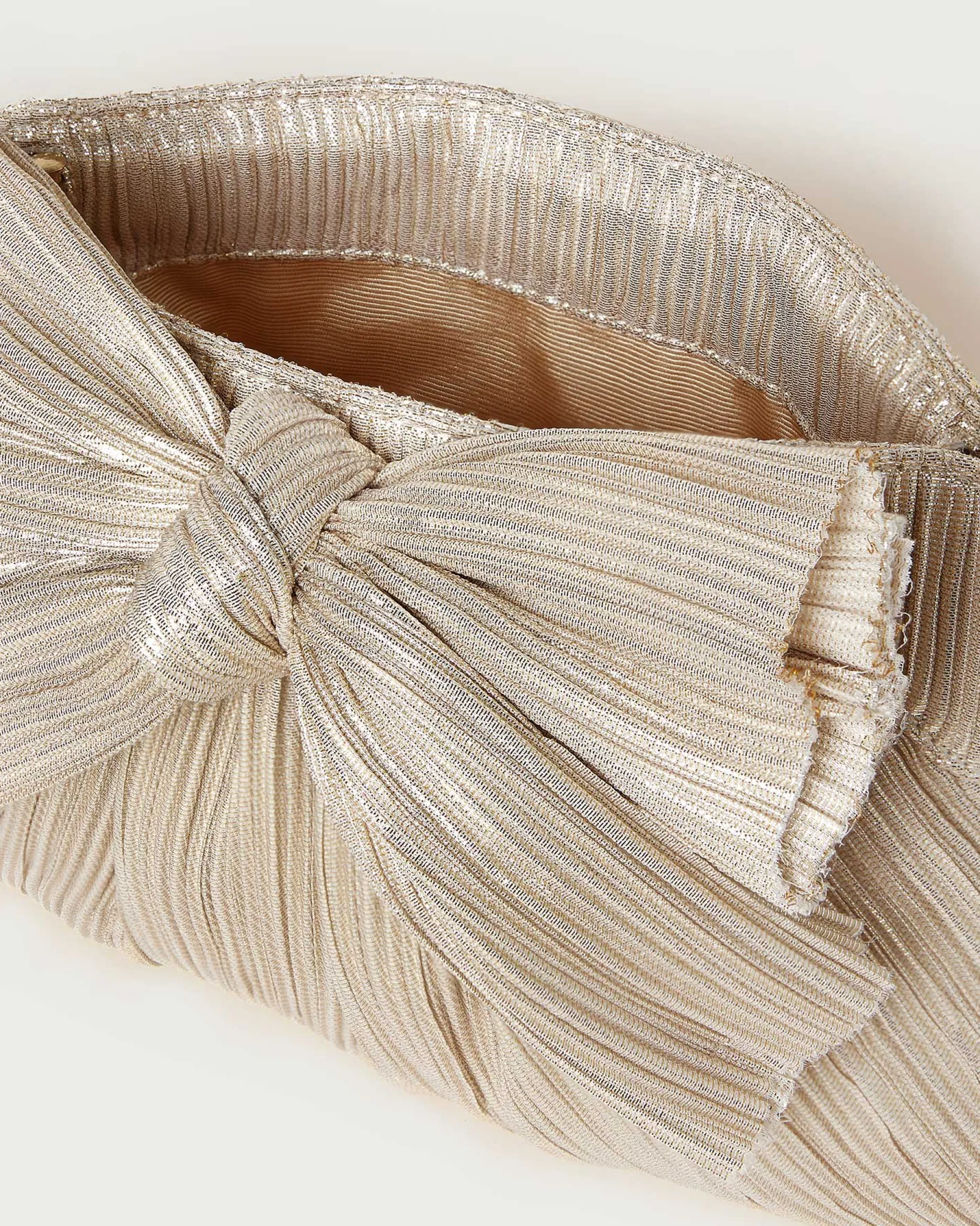 Loeffler Randall Rayne Pleated Bow Clutch| Clutches