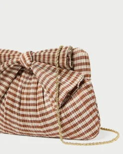 Loeffler Randall Rayne Pleated Bow Clutch| Clutches