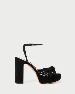 Loeffler Randall Rivka Suede Platform Sandal| FOR THE BRIDE|Heeled Sandals