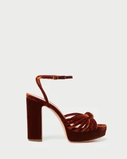 Loeffler Randall Rivka Suede Platform Sandal| FOR THE BRIDE|Heeled Sandals