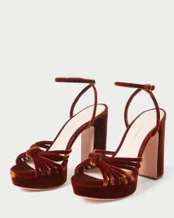 Loeffler Randall Rivka Suede Platform Sandal| FOR THE BRIDE|Heeled Sandals