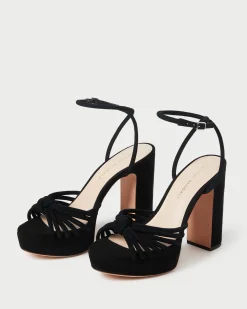 Loeffler Randall Rivka Suede Platform Sandal| FOR THE BRIDE|Heeled Sandals