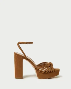 Loeffler Randall Rivka Suede Platform Sandal| FOR THE BRIDE|Heeled Sandals