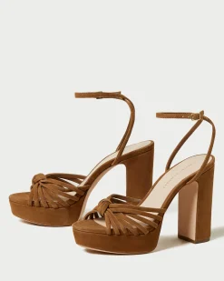 Loeffler Randall Rivka Suede Platform Sandal| FOR THE BRIDE|Heeled Sandals