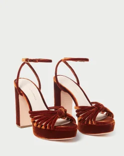 Loeffler Randall Rivka Knot Platform Sandal| Heeled Sandals