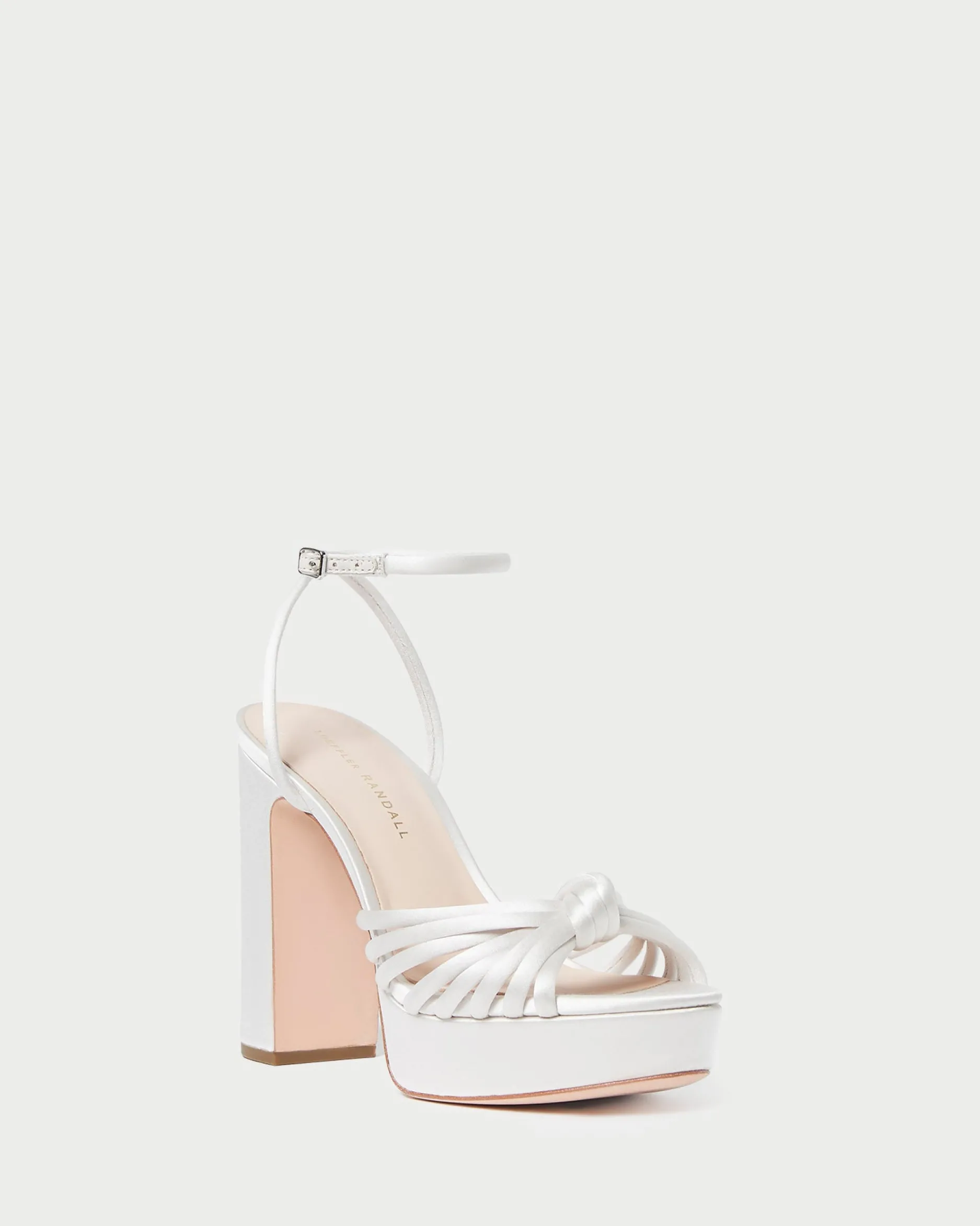 Loeffler Randall Rivka Knot Platform Sandal| SOMETHING BLUE|FOR THE BRIDE