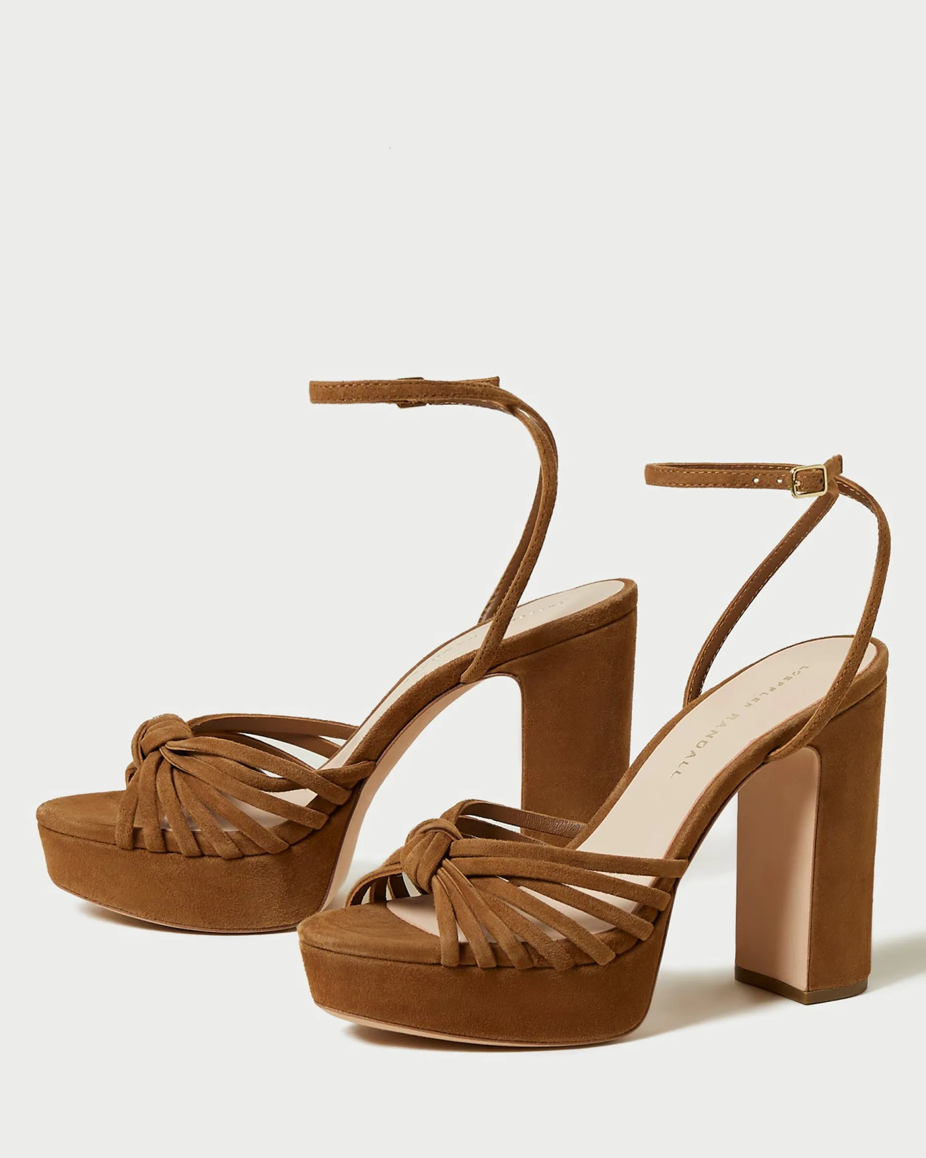 Loeffler Randall Rivka Knot Platform Sandal| SOMETHING BLUE|FOR THE BRIDE