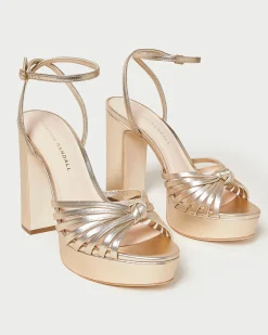 Loeffler Randall Rivka Knot Platform Sandal| Heeled Sandals