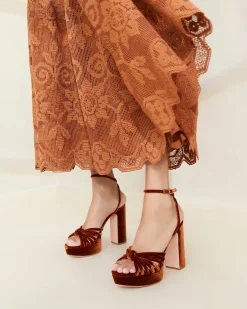 Loeffler Randall Rivka Knot Platform Sandal| Heeled Sandals