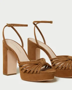 Loeffler Randall Rivka Knot Platform Sandal| Heeled Sandals