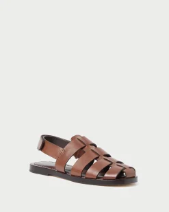 Loeffler Randall Sawyer Leather Caged Sandal| Casual Staples|Vacation Shop