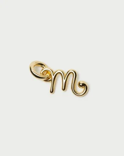 Loeffler Randall Small Gold Letter 