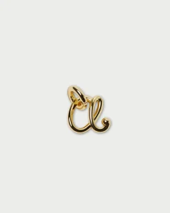Loeffler Randall Small Gold Letter 