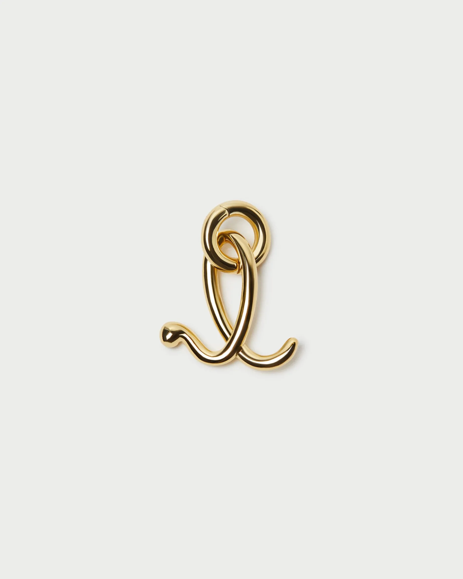 Loeffler Randall Small Gold Letter "R" Charm| Jewelry|Accessories