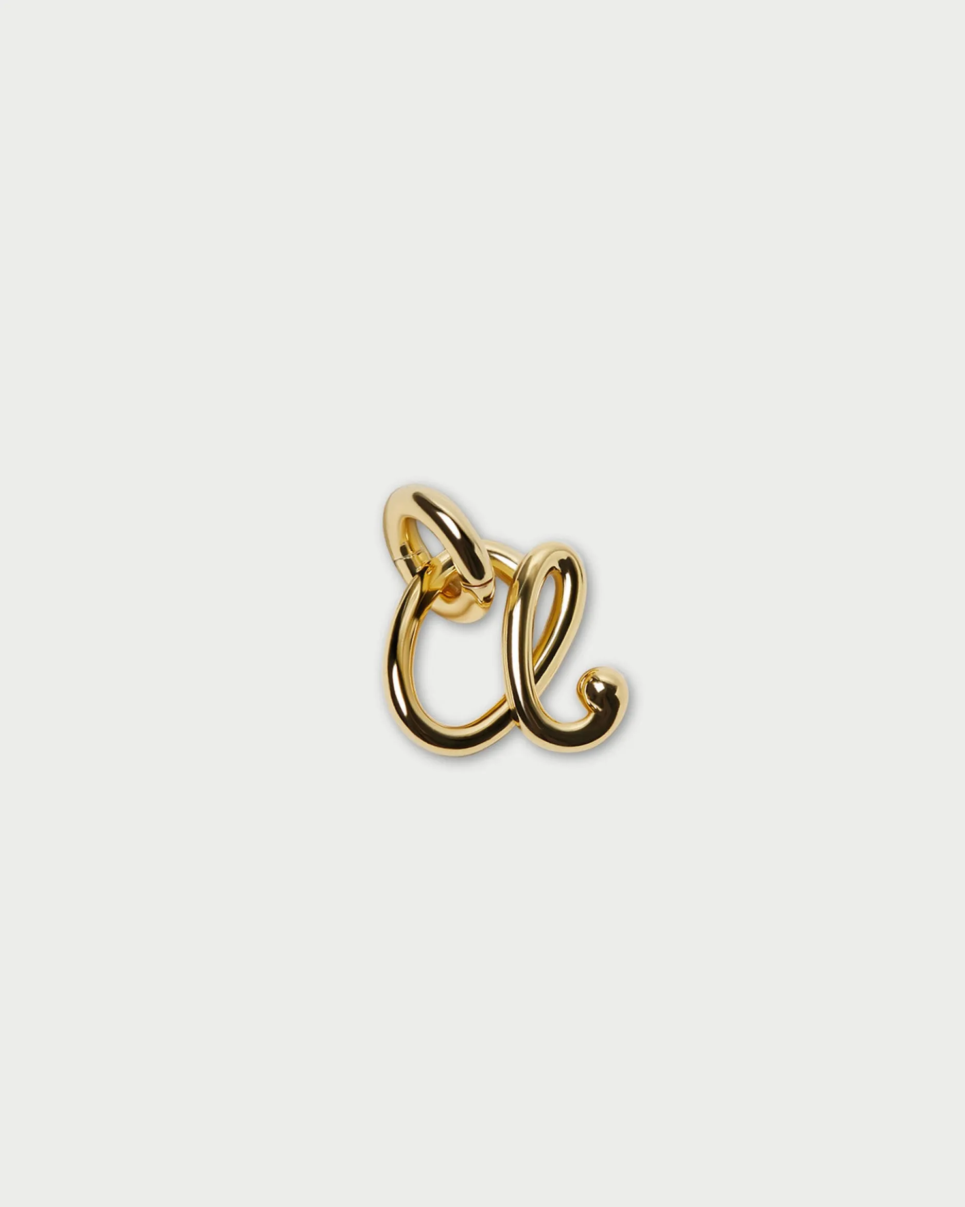 Loeffler Randall Small Gold Letter "R" Charm| Jewelry|Accessories