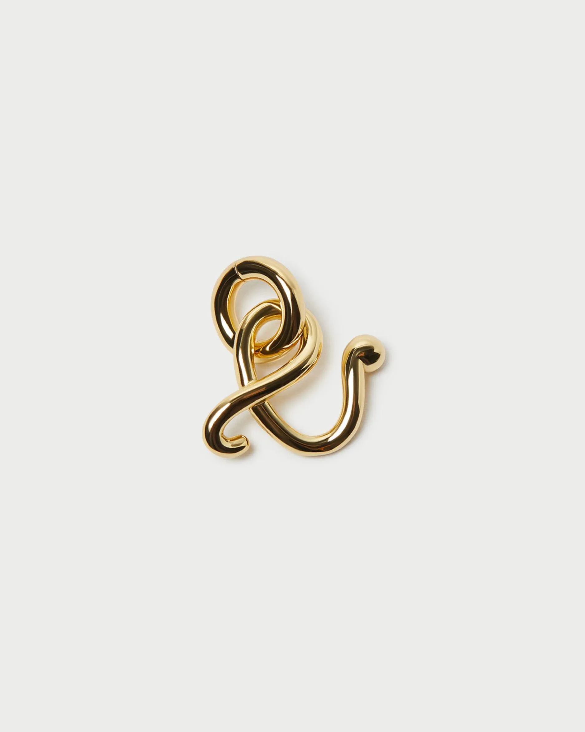 Loeffler Randall Small Gold Letter "R" Charm| Jewelry|Accessories