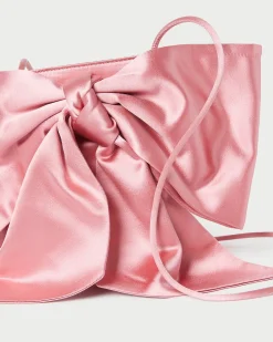 Loeffler Randall Violet Satin Bow Crossbody| Jessie Loves