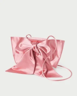 Loeffler Randall Violet Satin Bow Crossbody| Jessie Loves