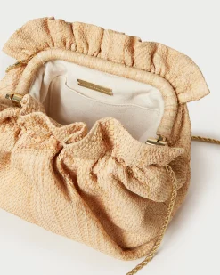 Loeffler Randall Willa Natural Mini Pouch| Casual Staples|Vacation Shop