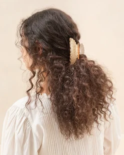 Loeffler Randall Yuri Champagne/Tortoise Clip Set| Accessories